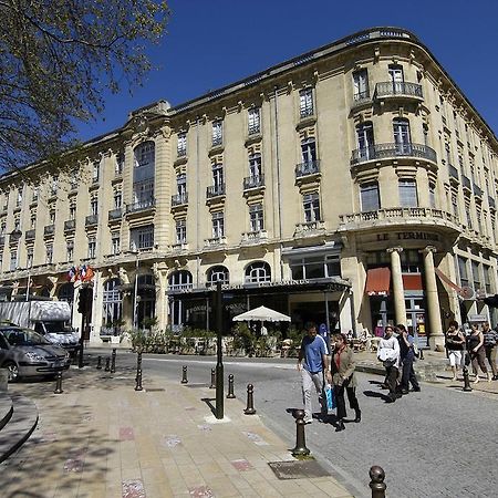 Hotel Du Soleil Le Terminus Carcassonne Exteriér fotografie
